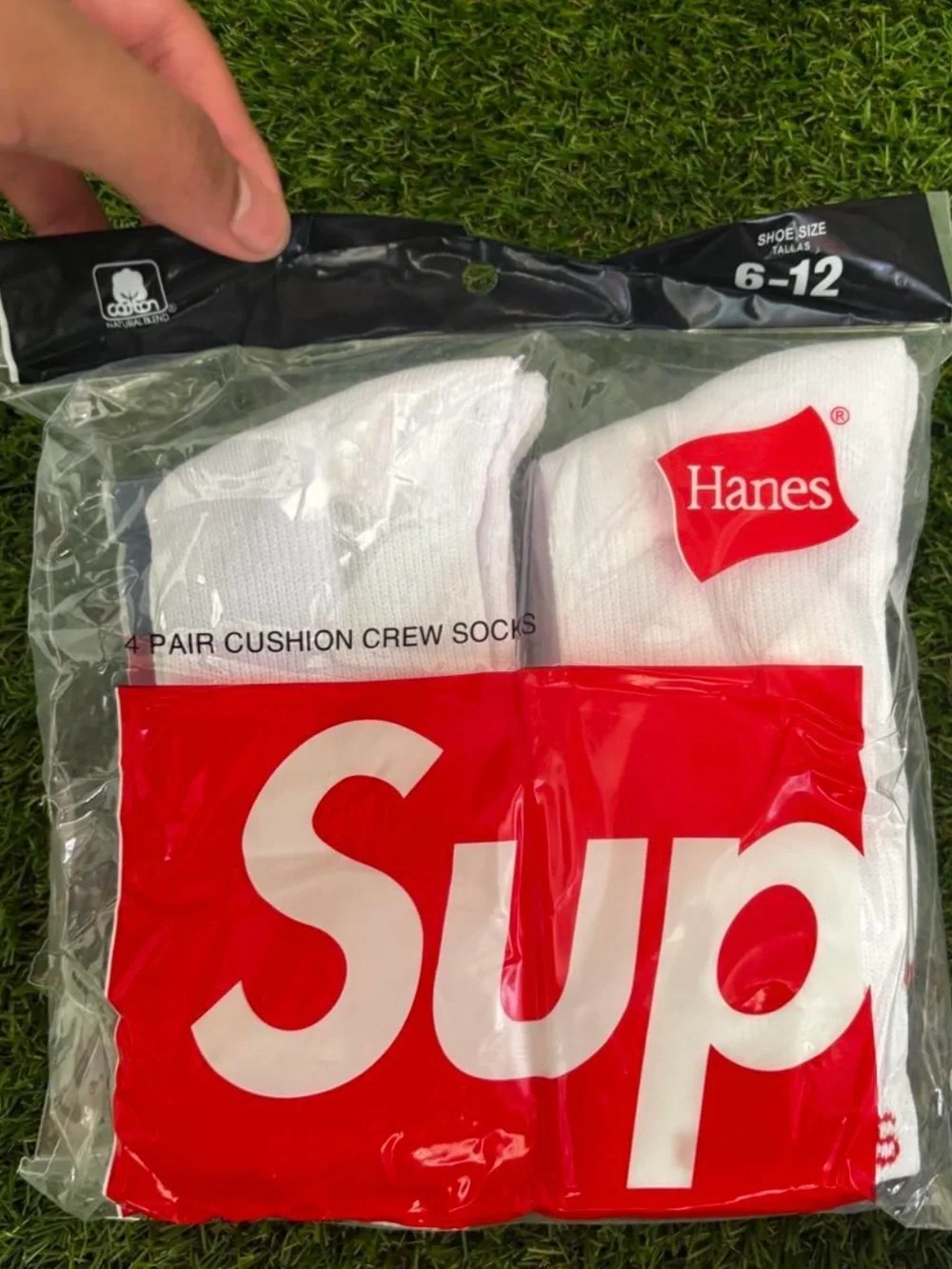 Supreme white crew